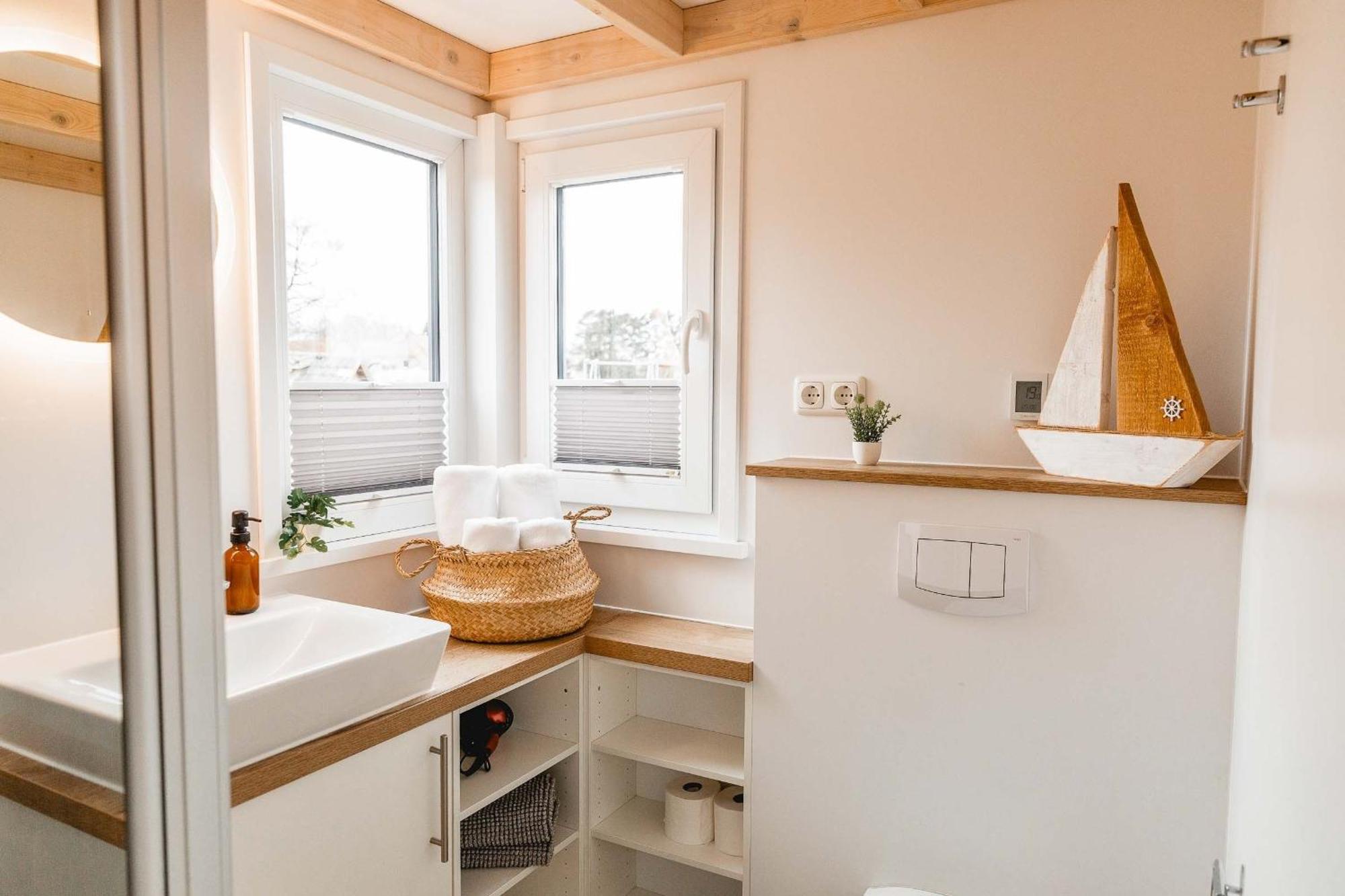 Huxfeld-Hof - Tiny-House Mooritz Villa Grasberg Eksteriør billede